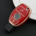 thumbnail image 2 of Soft TPU Car 2 Button Key Cover Fob Case for Mercedes for Benz for GLK for GLA W176, 2 of 8