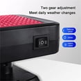 Jrocdr Car Heater 12 V 200 W Car Heater 2 In 1 Heater Fan Defrost