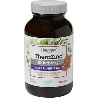 Quantum Health Organic TheraZinc Elderberry Raspberry Immune