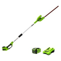 40V 20" Cordless Pole Hedge Trimmer, 2.0Ah Battery and Charger Included ,2 IN 1 Trimmer & Edger