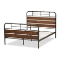 thumbnail image 4 of Baxton Studio Monoco Full Metal Platform Bed in Black, 4 of 7