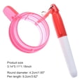 thumbnail image 4 of Eigraketly Marcador de línea recta de pelota de Golf ABS, plantilla de ayuda de posicionamiento, accesorios de herramienta de alineación para Golf Rojo, 4 of 6
