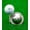 B, variant on Tin Cup Alpha Players Cup J Golf Ball Stencil