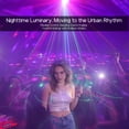 thumbnail image 2 of 3-in-1 Disco Rave Party Light – Sound Activated & Remote, DJ Strobe for Music Dance, 2 of 10