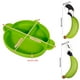 thumbnail image 3 of Juego de Platos con Ventosa, Diseño Antideslizante, Compartimentos Separados para Alimentos, Fácil de Alimentar, Apto para Lavavajillas y Microondas, Irrompible, Ideal para Quienes Comen Sol, 3 of 5