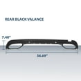 thumbnail image 3 of Rear Bumper Valance Black Fit for Benz C-CLASS C300 2015-2016 2058856238 2015-2016, 3 of 9
