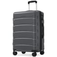 thumbnail image 2 of imerelez 24 Inch Hardshell ABS Checked Luggage, Durable Expandable Travel Suitcase with Spinner Wheels, TSA Lock, 2 of 8