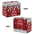 thumbnail image 3 of HELLHERO Sewing Machine Cover Merry Christmas Red Storage Pocket Lightweight Home Accessories, 3 of 8
