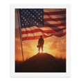 thumbnail image 5 of Paint By Numbers Kit for Adults Beginner - DIY Sunset Soldier Patriotic Scene Canvas Painting Kits for Adults, Frameless Paint By Number for Adults for Home Wall Decor 16x20 Inch, 5 of 7