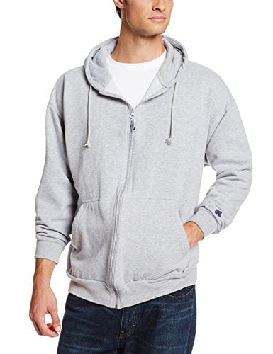 russell athletic zip up hoodie