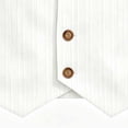 thumbnail image 6 of Kalauyu Mens Two Piece Sets Vertical Pinstripe Sleeveless Vest and Wide Leg Pants Loose Casual Beach Vacation Outfit Sets, 6 of 7
