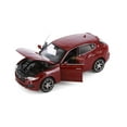 thumbnail image 3 of Maserati Levante, Red Luxury Car - Welly 24078/4D - 1/24 Scale Diecast Model Car, 3 of 6