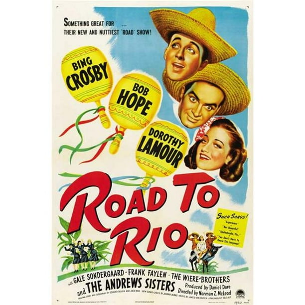 Posterazzi Movij1174 Road To Rio Movie Poster 27 X 40 In Walmart Com Walmart Com