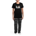 thumbnail image 4 of CafePress - Four Shih Tzus - Women's Dark Pajamas, 4 of 7