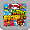 thumbnail image 4 of Inktastic Little Brother Comic Book Boys Baby Bib, 4 of 4