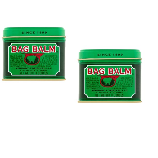 Vermont S Original Bag Balm Moisturizer Ointment For Pets 8 Oz Canister 2 Pack Walmart Com Walmart Com