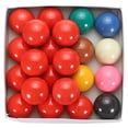 thumbnail image 1 of Uxcell Billiards Balls Set, 2-1/16" Regulation Size 22 Professional Billiard Balls Including Cue Ball, 1 of 6