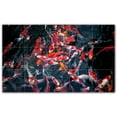 thumbnail image 1 of Picture-Tiles.com: Coral Ceramic Tile Wall Mural WAL500422-53M. 30"W x 18"H using (15) 6" x 6" Ceramic Tiles-Satin Finish, 1 of 3
