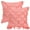 Coral Red, variant on Unique Bargains Cute Daisy Embroidery Pillow Covers Pack of 2 Yellow 20" x 12"