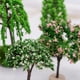 thumbnail image 3 of Miniatura de jardín, simulación de paisaje, árbol, modelo de construcción de plástico, árbol OB11, materiales de producción de escenas de micropaisaje, 3 of 6