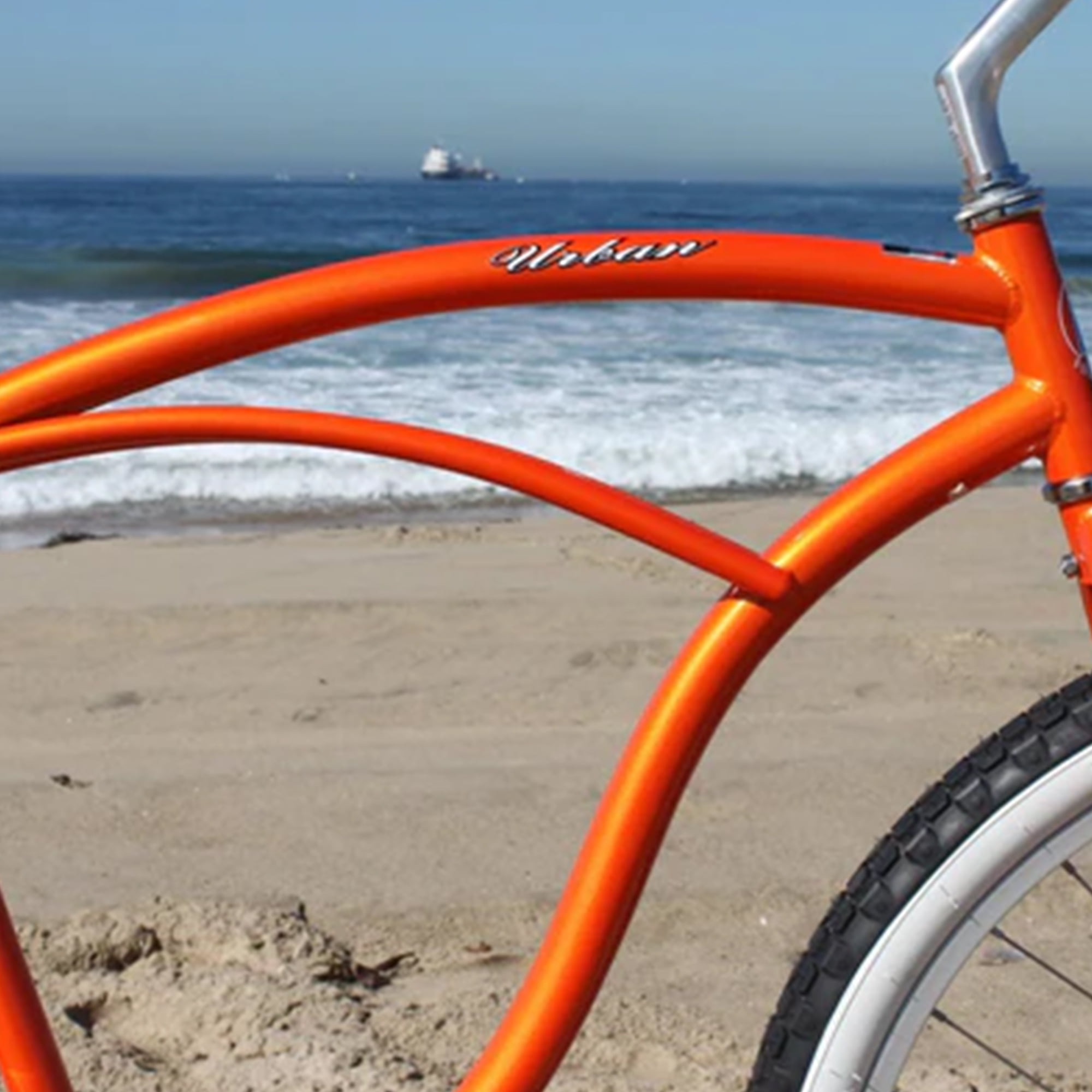 Firmstrong Urban Man, 26", Men's, Single Speed, Orange