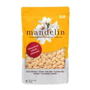 Mandelin Blanched Whole Almonds, JMS2100% Almonds (3 lb)