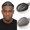 Style1, variant on Cornrow Braids Toupee Hair for Men Human Hair Full Lace Hair Pieces Natural Black Male Braiding Mens Wigs Realistic Systems Box Braided Man Unit 8X10''