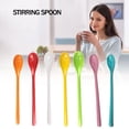 thumbnail image 4 of Colorful Plastic Long Handle Coffee Spoon✨✨✨ J7M9, 4 of 9