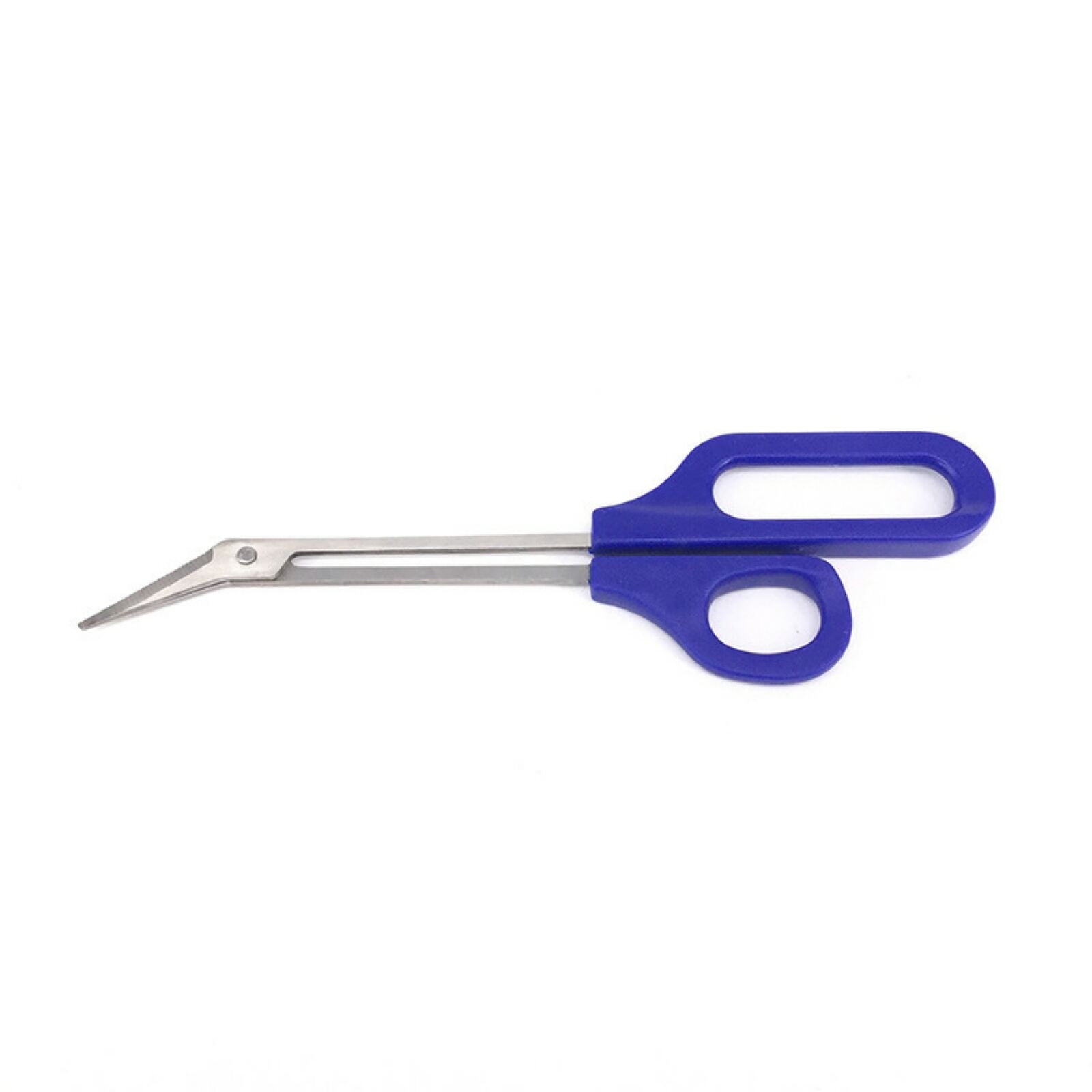 Onhuon Scissors Long Handle Nail Clippers Toenail Toe Ergonomic Care Pedicure Cutter, Size: One size, Blue