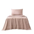 thumbnail image 6 of Lush Decor Zara Floral Block Cotton Sheet Set 3 Piece Set Twin Terracotta - Floral Sheets - Twin Bed Sheets - Kids Bedding - Vintage Coquette Decor, 6 of 7