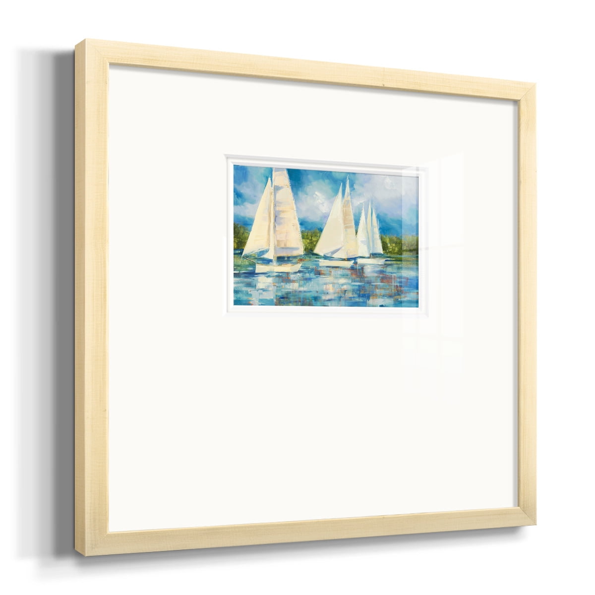 Clear SailingPremium Framed Print