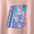 thumbnail image 3 of Disney Princess - Cinderella Anime - Youth Girls Boxy T-Shirt, 3 of 5