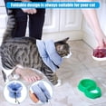 thumbnail image 2 of Cat Recovery Collar, Soft Adjustable Cat Cone, Waterproof Collars For Cats Kittens Puppies For After Surgery Stop Licking, 2 of 5