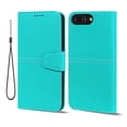 thumbnail image 1 of TECH CIRCLE For iPhone 8 Plus/7 Plus 5.5 inch Flip Wallet Case,Multi-functional Magnetic Luxury PU Leather Stand with Wrist Strap Slim Cover.For iPhone 8 Plus/7 Plus,Blue, 1 of 11