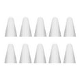 thumbnail image 1 of facefd 10 Pièces Plume Bouchons Professionnel Résistant aux Rayures Capacité Muette Stylo Pointe Housse Haute Sensibilité Facile Versement Tablette Blanc, 1 of 4