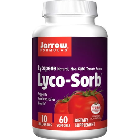 Jarrow Formulas Lyco-Sorb , Supports Prostate & Cardiovascular Health, 10 mg, 60