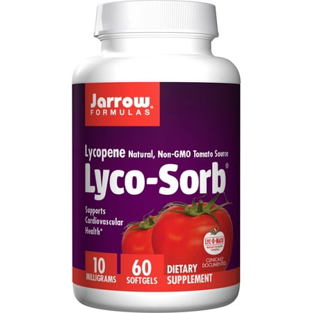 Healthy Prostate Formula - Jarrow Formulas Lyco-Sorb , Supports Prostate & Cardiovascular Health, 10 mg, 60 Softgels
