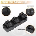 thumbnail image 4 of Unique Bargains Front Left Driver Side Power Window Control Switch for Kia Optima K5 2011 2012 2013 No.935702T010, 4 of 4
