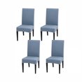 thumbnail image 1 of Fundas para Sillas Juego de 4 o 6 Fundas para Sillas Elásticas para Sillas de Comedor, Sillas Lavables Extraíbles Protección Decoración Funda para Silla para Hotel, Ceremonia, 1 of 7