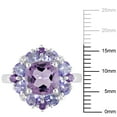 thumbnail image 2 of Everly Women's Amethyst and Tanzanite Sterling Silver Ring, 2 of 7