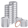 thumbnail image 1 of 48 PCS Regular Mouth MasonJar Lids and Rings, Reusable Leakproof Canning Lids with Silicone Seals for Easy Replacement, 1 of 7