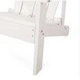 thumbnail image 5 of Pouseayar Classic Outdoor Wood Adirondack Chair Garden Lounge Chair，White, 5 of 7