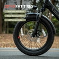 thumbnail image 3 of LTMATE 20" Electric Fat Tire Bicycle, 900W, 3 of 9