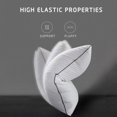 thumbnail image 4 of Kasentex  Goose Down Feather Pillow for Sleeping, 100 Cotton Plush Medium Support - Three Layer Bed Pillow - White King, 4 of 5