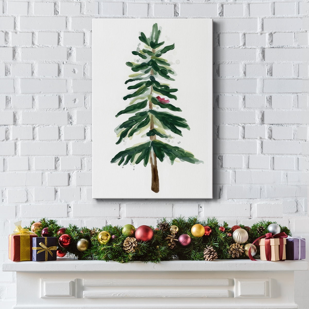 Warm Winter Wishes VII- Gallery Wrapped Canvas