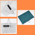 thumbnail image 4 of Cesta para parrilla plegable grande, portátil, para acampar al aire libre, accesorios para cocinar pescado, 4 of 7