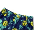 thumbnail image 5 of Beezizac Boys Summer Pajama Set, 3-Piece Smiling Face PJs‌ - Short Sleeves, Tank Top & Shorts Soft Sleepwear Size 8, 5 of 7