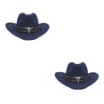 thumbnail image 3 of Sonducket Sombrero formal de estilo étnico único Cachemira transpirable y ligera, mientras que la cachemira es transpirable Type7 NO7, 3 of 6