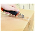 thumbnail image 2 of BLADE PRO Heavy Duty 6.5" (16.5 cm) Snap Blade Utility Knife | 18mm Wide Blades with Pre-scored Lines | Ergonomic ABS Handle | Includes 6 Extra Blades | Ideal for Crafting and Construction | CR-18003, 2 of 2