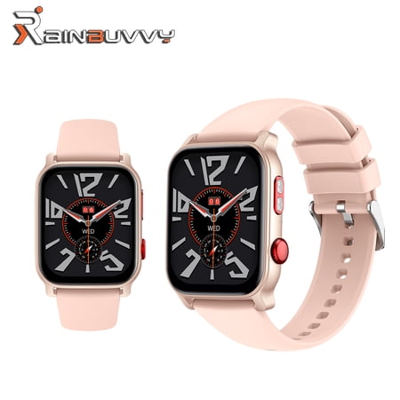 Rainbuvvy HT23 Smartwatch 1.83 Inch IP68 Waterproof Sleep Monitoring Health Tracker supports iOS or Android outdoor sports watches